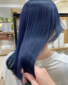 艶髪×ブルー2
