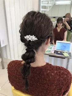 河嶋　菜月 ヘアアレンジstyle4