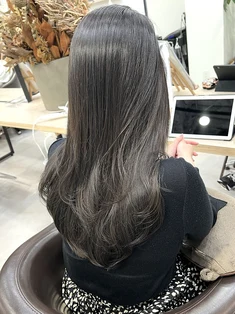 髪質改善/韓国風レイヤー/オリーブグレージュ