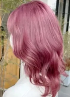 艶髪×ピンク