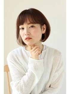 秋のヘアスタイルボブ