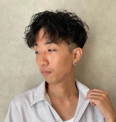 Lia&宇都宮良太　メンズパーマでカッコイイヘアスタイル！