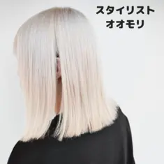 白髪ハイライトボブ by Agu hair kaila 白河店【アグ ヘアー カイラ】