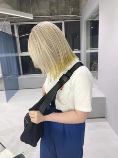 blonde × yellow