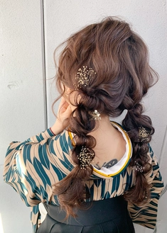 HAIR & MAKE STUDIO rapLusヘアアレンジ9