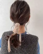 カジュアルヘアアレンジ