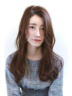 【HAIRLOGY】大人かわいいナチュラルセミロング　by鈴木