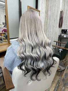 HAIR STUDIO ONE 藤沢店_ホワイトベージュブラックインナー_01