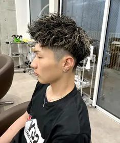Ops hair 大名店 ハイライト×ツイスト