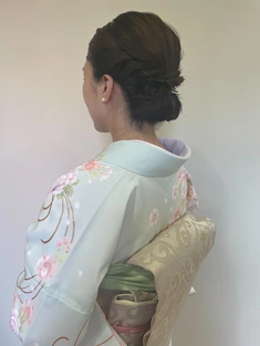 留袖×ヘアアレンジ1