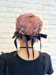 【早朝ＯＫ♪休日大人気♪】
結婚式・2次会　ヘアアレンジ/ヘアセット ￥4950