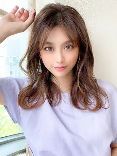 ロングスタイル 大人かわいい⑮