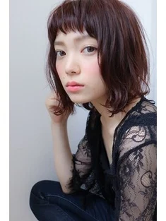 【HAIRLOGY】大人かわいい小顔ショートボブ by鈴木