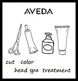 【頭皮＆毛先ケア】AVEDAカラー＋カット＋炭酸スパ＋リペアtr¥16000