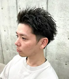 Ops hair 大名店 スパイキーショート