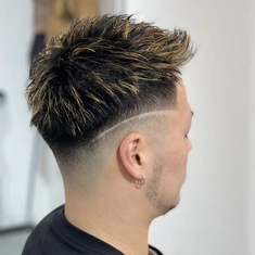 BARBER　STYLE ジェットアップバング