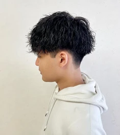 ツイスパ風ヘアセット