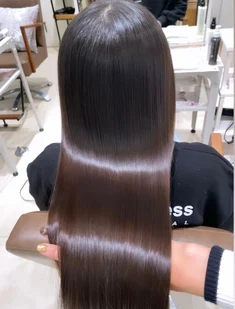 艶髪【髪質改善】パールプラチナトリートメント　7