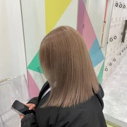 【ryuga指名限定】ケアブリーチによるダブルカラー+髪質改善トリートメント