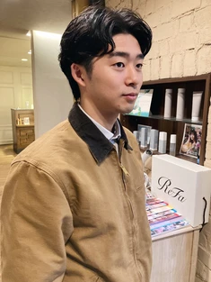 Rue D’or栄【リュドール】個室型ヘアサロン　メンズヘア　センターパート