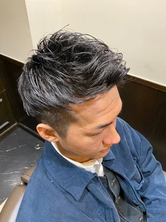 メンズカット　バーバースタイル　HIRO GINZA BARBER SHOP 飯田橋・神楽坂店　