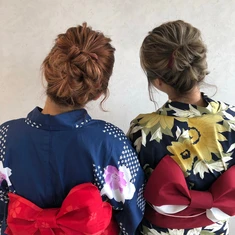 【ヘアアレンジ】浴衣×アップスタイル