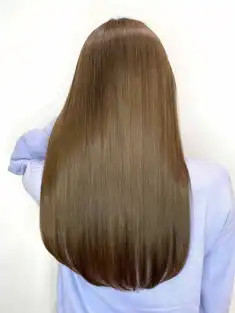 艶々サラサラ髪×ベージュカラー