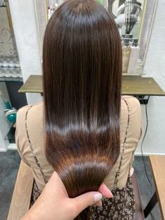 韓国風艶髪ロングヘア