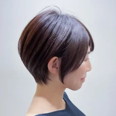 Rue D’or栄【リュドール】個室型ヘアサロン 水谷 彰克　大人ショートボブ