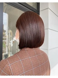 【CHESTER】フレンチボブ 暖色系カラー うる艶髪