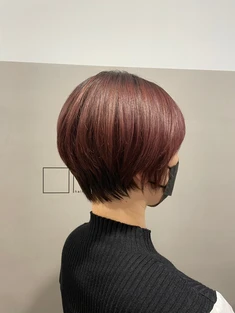 hair salon ON 【オン】ショート×レッドブラウン