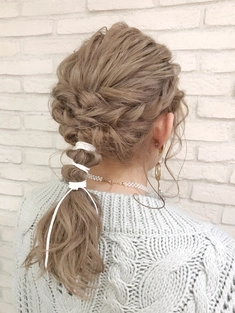 ヘアセット 9 ミルクティーベージュ