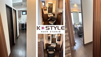 K-STYLE HAIR STUDIO 麻布十番店<br />【ケースタイルヘアスタジオ】店内