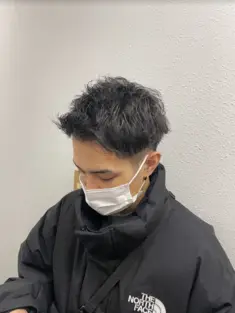 大木輝　men`s cut