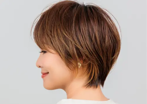 背景画像: 朝のヘアセットも短時間で簡単♪
骨格に合わせた「似合わせカット」