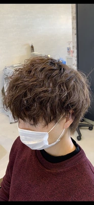 《Agu hair》メンズツイストパーマスタイル