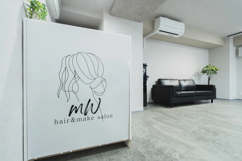  hair&make salon mWの雰囲気