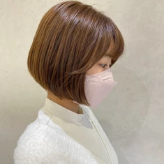 ヤマダ チカコ　ボブヘアスタイル