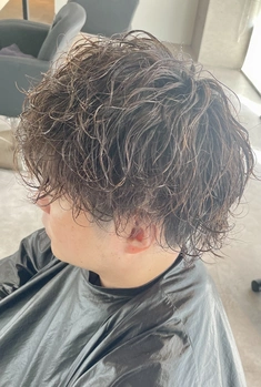 《Agu hair》ツイストパーマ✕マッシュ