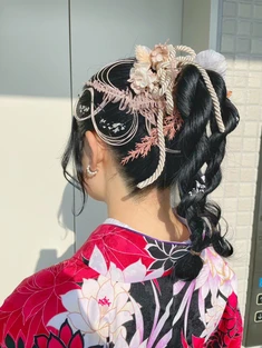 卒業式ヘアアレンジ9