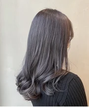 【stylist吉川限定】アディクシーカラー使用　透明感color＋cut＋Aujua