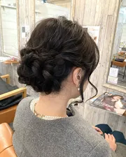 【村松美佳 限定クーポン】 カット＋透明感アディクシーカラー＋簡単アレンジ