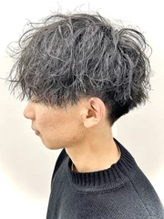 【メンズ限定】カット＆ツイストスパイラル系パーマ