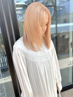 Ops hair 大名店【オプスヘアー】ペールオレンジ