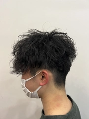 【男性限定人気】カット+眉カット+生はちみつヘッドスパ