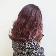 ブランニューロミエ　コレクション グラデーションワインレッド by hair make Brand new ～lomie～　野田阪神店