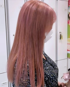 2023年秋☆艶感ピンク×人気の可愛いヘアカラー