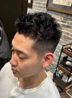 Million Bucks Barbershop 御徒町店_スパイキーショート_01