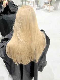 blonde color.