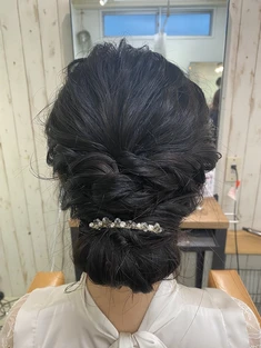 【お呼ばれヘアアレンジ】ヘアセットスタイル